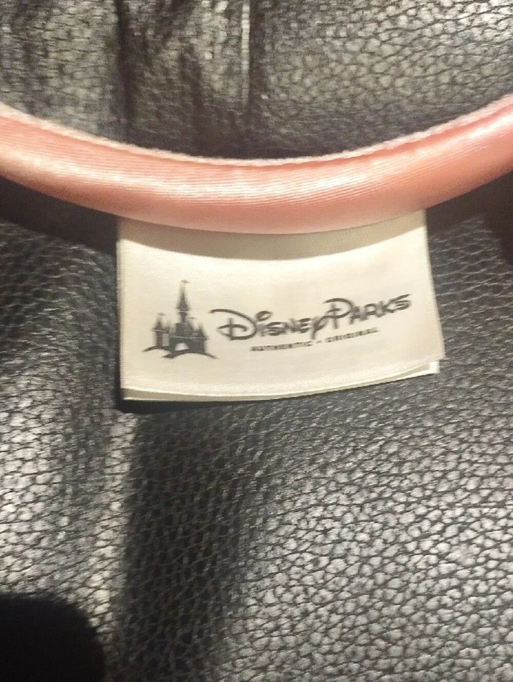 Disney Parks Floral Mouse Ear Headband - Coral & Cream